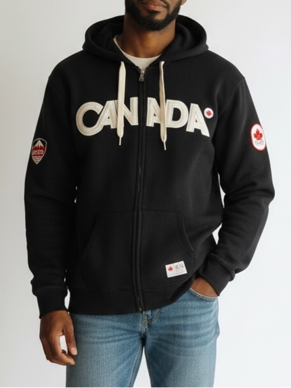 Hudson Bay Co. 2010 Team Canada Full Zip Hoodie | Size L
